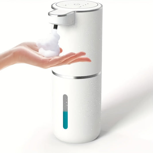 Touchless Soap Dispenser, 400 mL Wall-Mounted USB Rechargeable Design