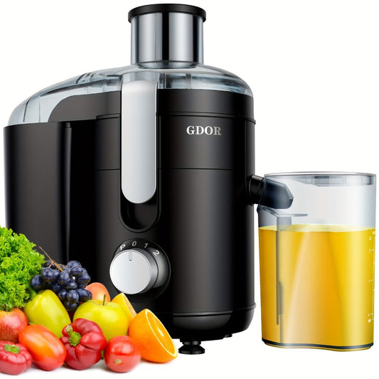 Compact Centrifugal Juicer with Dual Speeds and 2.5-Inch Feed Chute