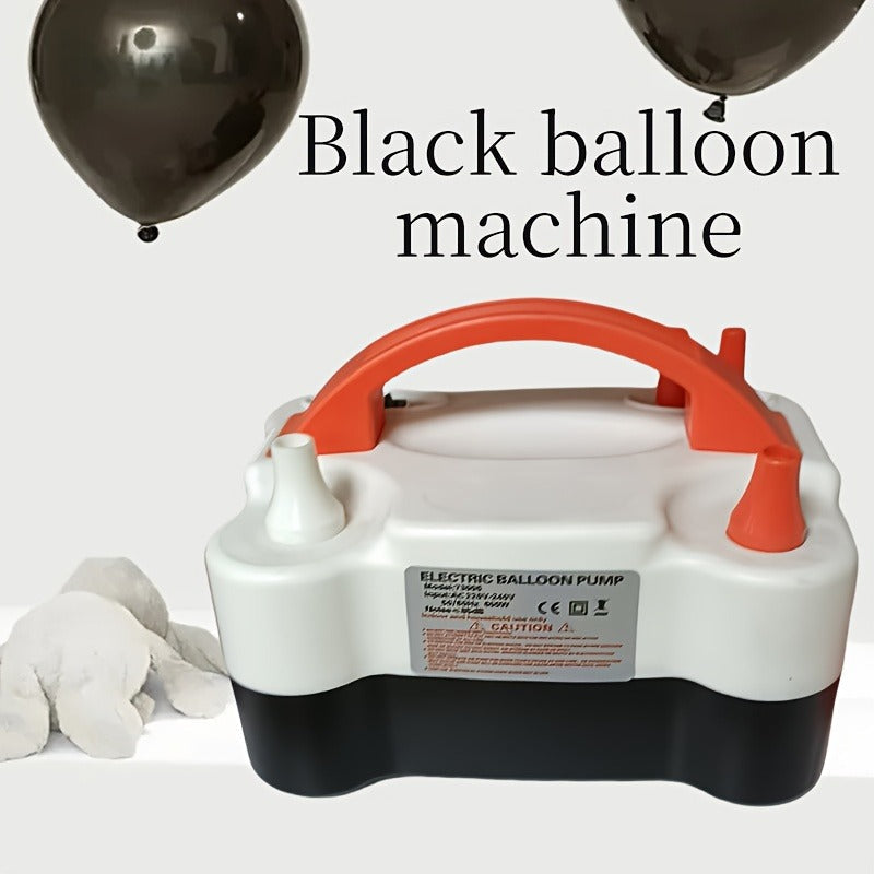 Electric Balloon Pump Double Nozzle 600W – Portable Fast Balloon Blower Inflator for Party Decoration, Birthday, Wedding & Events, 110V-120V, Multiple Colors with Optional Balloon Kit (Green, Rose Red, Pink, Blue, Orange)