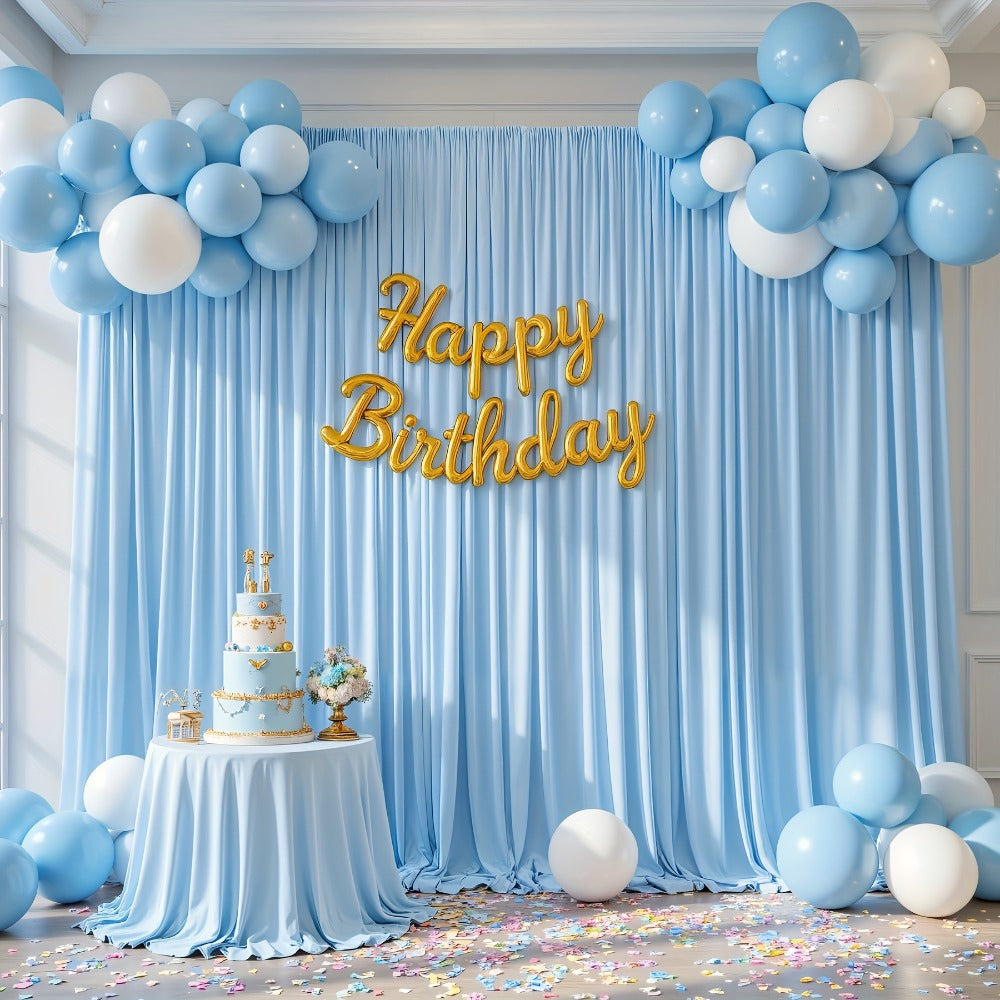 4-Pack 5x10ft Elegant Spandex Photography Backdrop | Wear-Resistant, Wrinkle-Free, Soft & Opaque Party Decoration Banners for Weddings, Birthdays, Stages, Exhibitions & Events