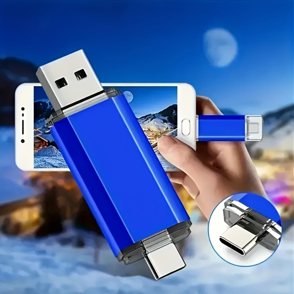 USB C Flash Drive OTG 2-in-1 Dual Interface 128GB 64GB 32GB – KOOTION Type-C USB 2.0 Metal Thumb Drive Photo Stick High Speed Memory Stick for Android Smartphone Tablet Laptop