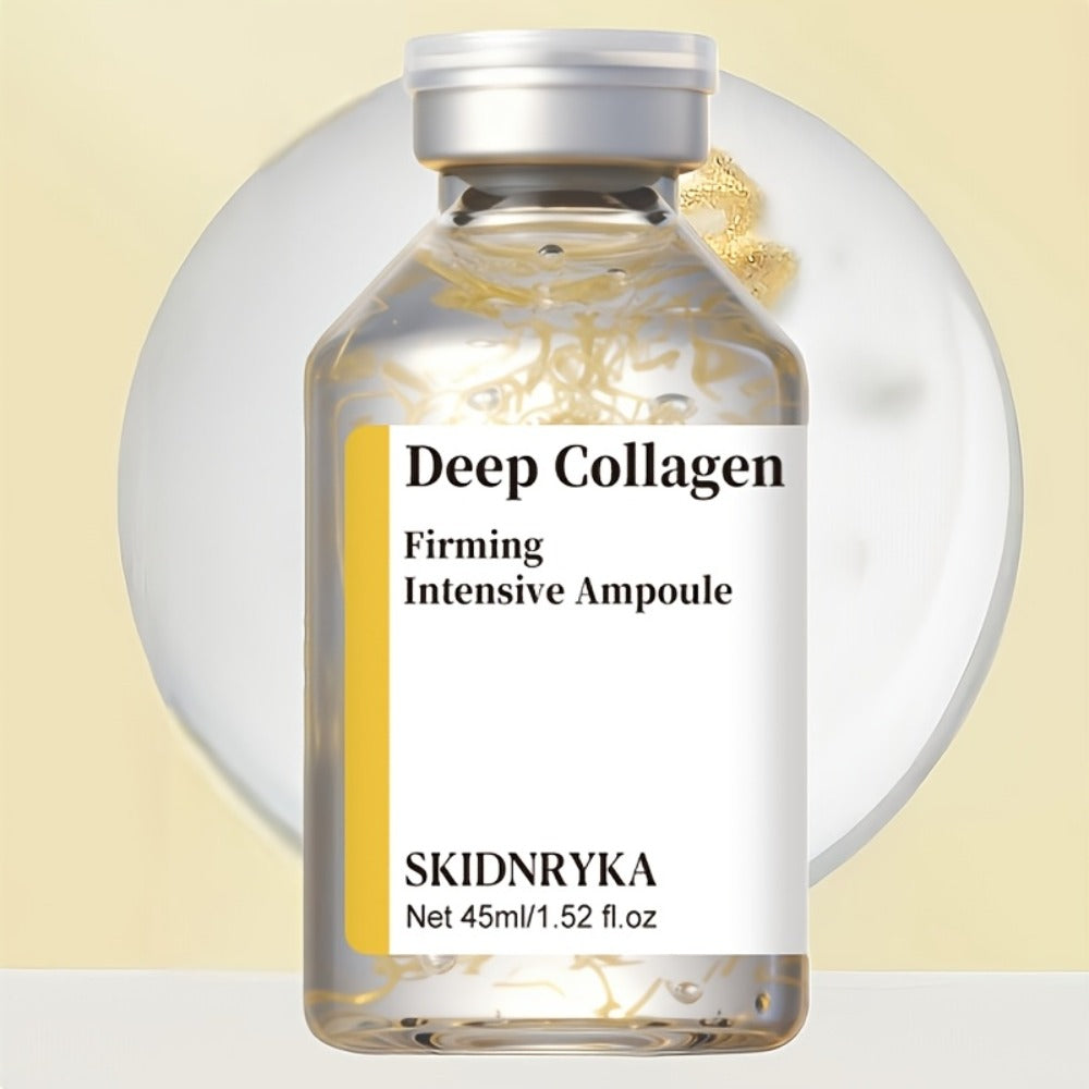 Collagen Serum with Niacinamide & Hyaluronic Acid, Deep Hydration Firming Plumping Skin Tightening Face Serum for All Skin Types, Brightening Even Skin Tone Anti-Aging Essence – 2pcs x 1.52oz