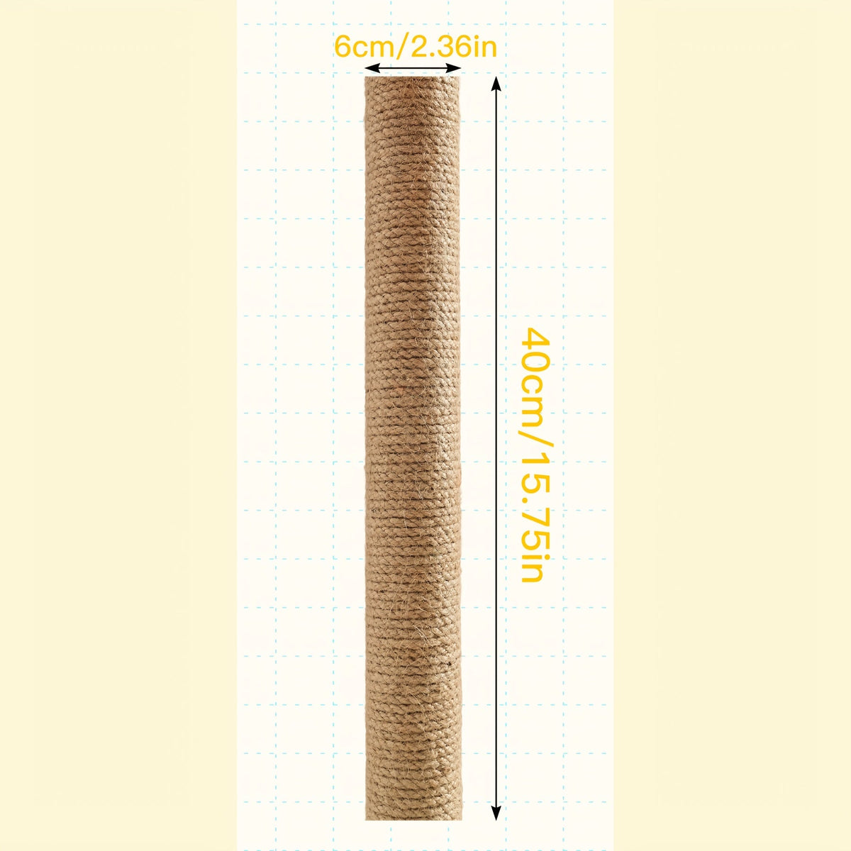 Multi-Level Sisal Cat Scratching Post 4-in-1 with 6 Wooden Balls 2 Hanging Balls & 2 Feather Teaser Toys - Premium Thickened Sisal Anti-Slip Base for Indoor Cats M L XL + Replacement Pillars