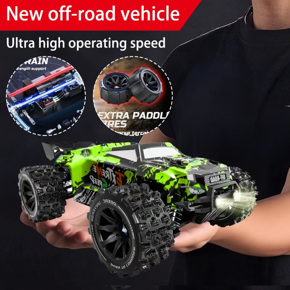 Dual-Shell RC Off-Road Truck with Full Proportional Drift Control
