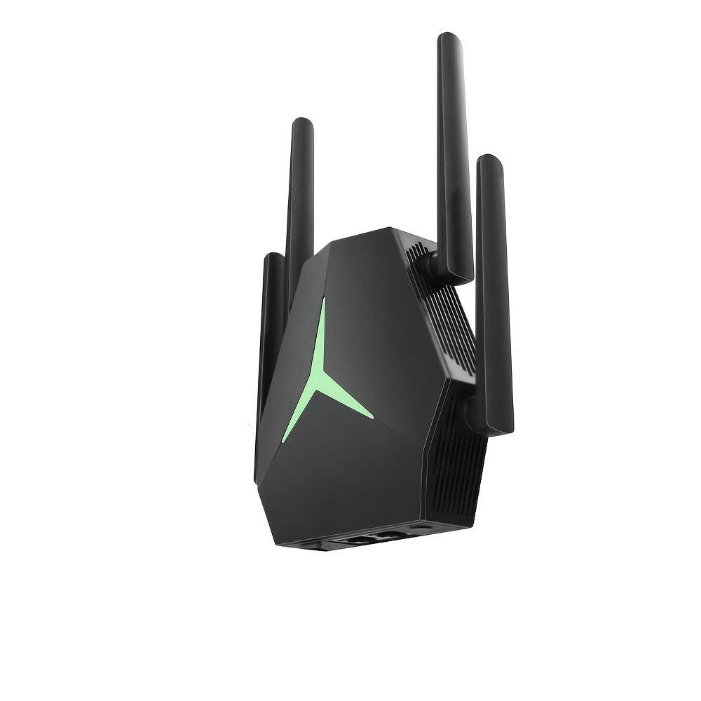1167Mbps WiFi Repeater Single to Dual Band Converter - Wall-Penetrating Signal Booster Extender, 2.4G & 5G Simultaneous, 802.11ac Plug-In Design, Upgrades Single Band Router to Dual Band