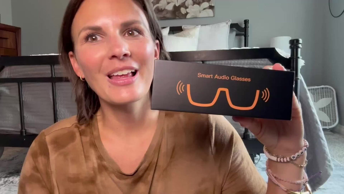AI Smart Glasses with GPT Voice Assistant & Real-Time Translation 160+ Languages – Photochromic Lenses, Anti-Blue Light, Built-in Speaker & Mic, Unisex Wearable Tech Eyewear