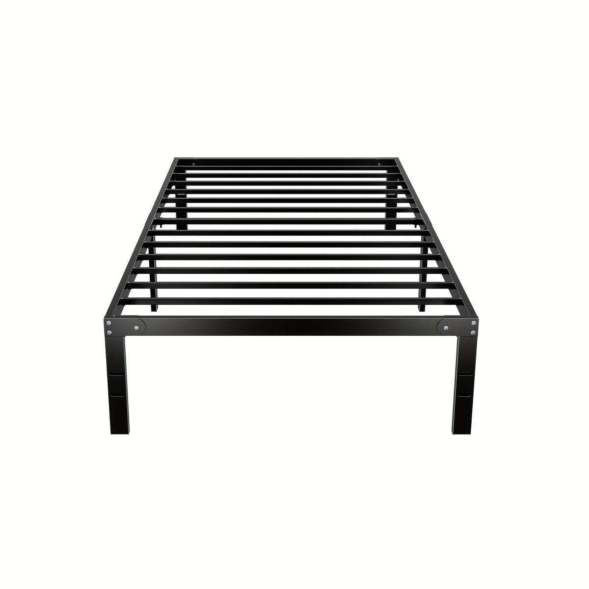 Bed Frame shown in the upgrades Twin option