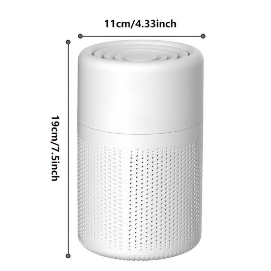 HEPA Air Purifier with Air Quality Sensor and Sleep Mode, White Single or 2-Pack
