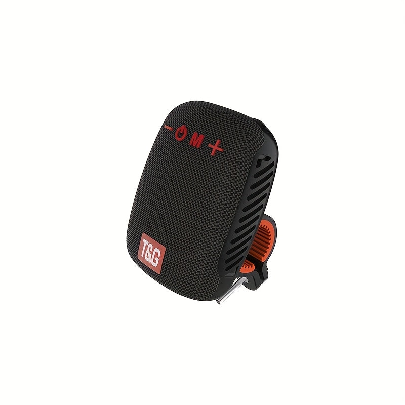 T&G 392 IPX5 Waterproof Cycling Bluetooth Speaker – Compact Outdoor Wireless Speaker with TWS Stereo, FM Radio, TF Card & USB Drive Support, Type-C Charging, Compatible with Phone & Tablet