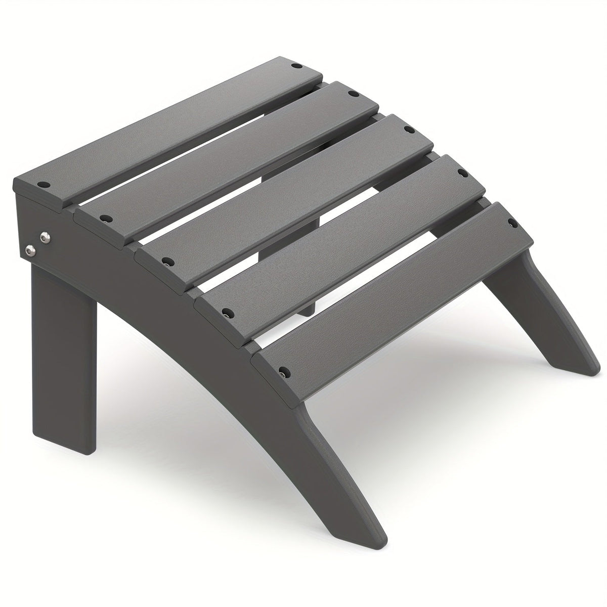 Outdoor Ottoman shown in the Grey, 1pc（14 steels） option