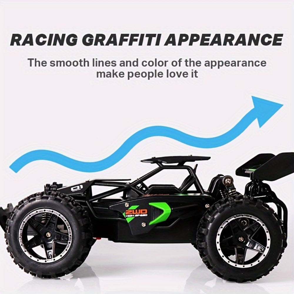 RC SUV Car 1:18 Scale 2.4GHz Remote Control Off-Road Vehicle, 15 KM/H, USB Rechargeable