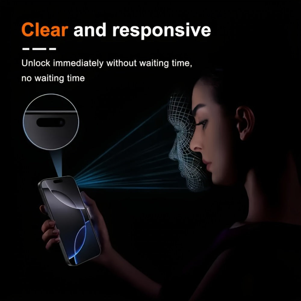 Anti-Spy Screen Protector for iPhone 10-Pack – Full Coverage Privacy Tempered Glass, Edge-to-Edge Shield, Compatible with iPhone 17 / 16 / 15 / 14 / 13 / 12 / 11 / XS Max / XR / X Series