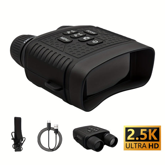 Digital Night Vision Monocular with 6X Optical Magnification, 3-Inch LCD and Recording