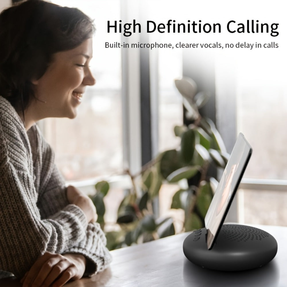 Multifunctional Bluetooth Speaker with Phone Stand & Pen Holder – Portable Wireless Speaker with Rope, Surround Sound, TWS, Built-in Microphone, for Home, Office, Car, Outdoor & Travel – Creative Gift