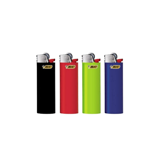 BIC Classic Pocket Lighters, Assorted Colors in 4 to 50 Count Packs