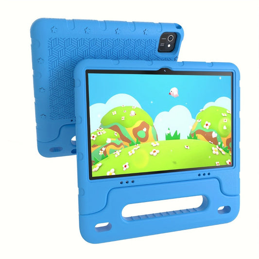 10.1 Inch Android 13 Tablet 2025 – 2GB RAM 64GB ROM 1TB Expandable, GPS, WiFi, 6000mAh Battery, Quad-Core, IPS HD Screen, Dual Camera, Parental Control, Education & Streaming Blue Rose Red