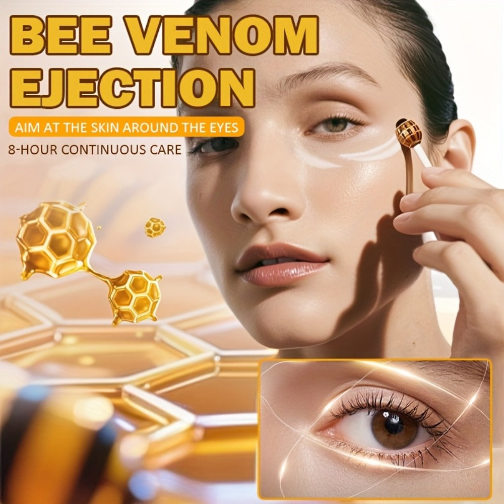 Bee Venom Eye Cream 5 Pack Instant Lifting Firming Anti-Aging Under Eye Treatment - Dark Circles Puffy Eyes Eye Bags Wrinkles Antioxidant Formula for Women All Skin Types