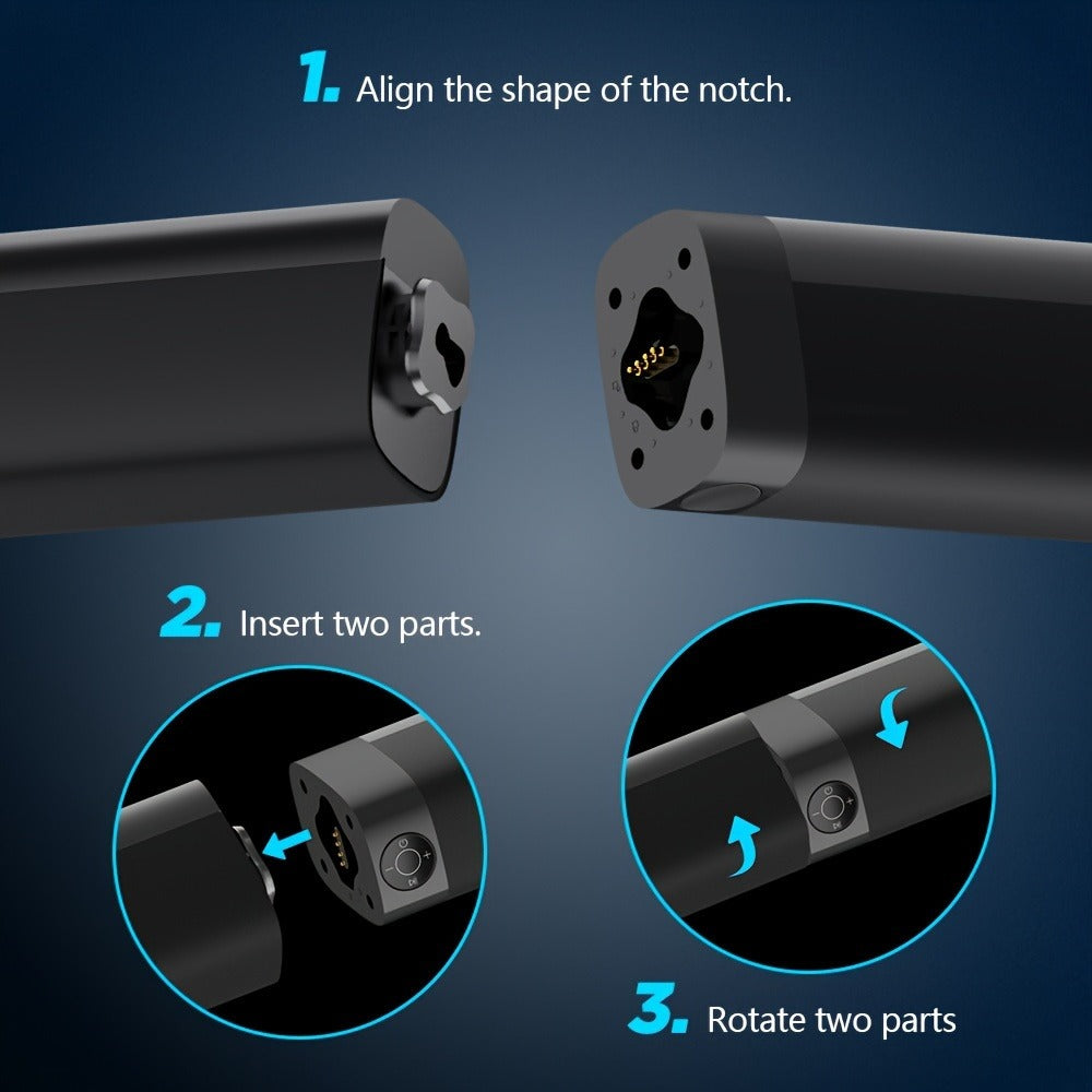 Mighty Rock TV Soundbar 32 Inch Separable Wireless Sound Bar with ARC Optical AUX, 3D Stereo 4-Driver Speaker, 3 Placement Modes, Infrared Remote Control for Smart TV Home Theater