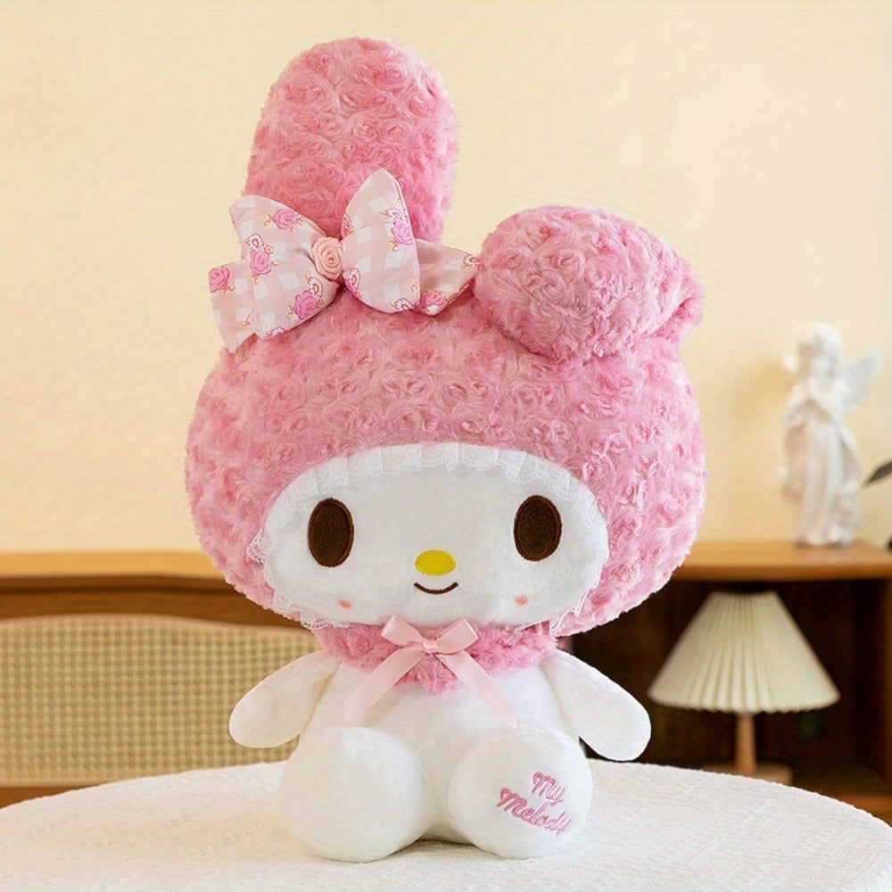Sanrio Rose Hello Kitty or My Melody Plush Doll, 35cm