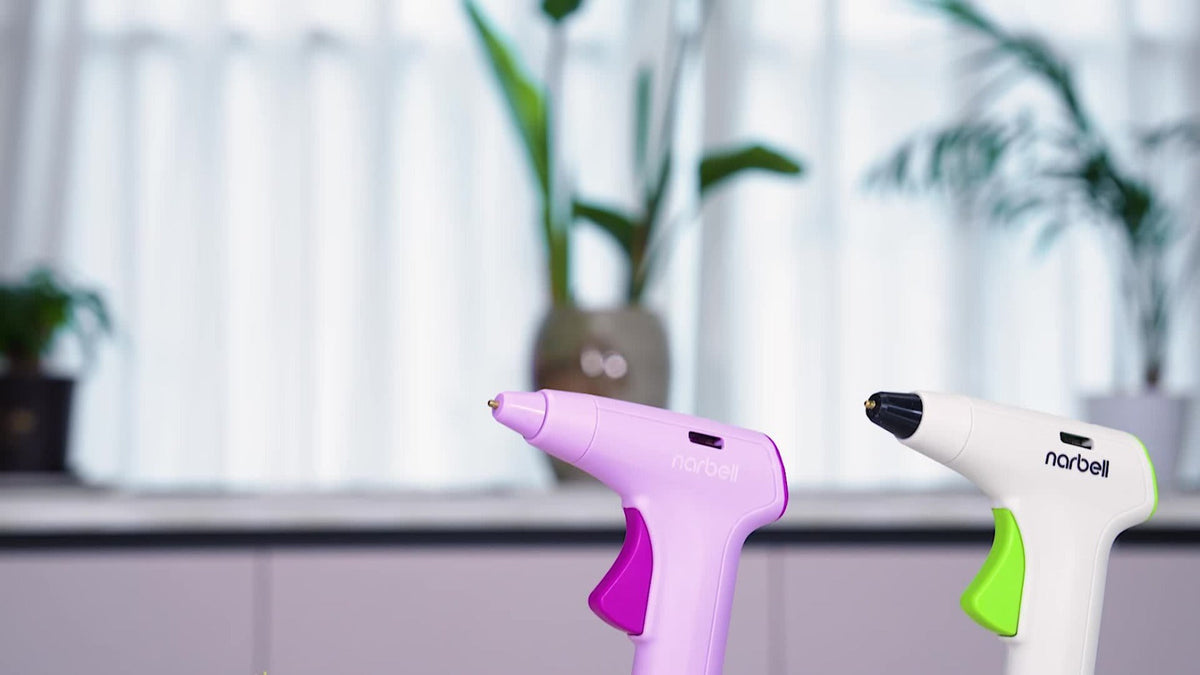 Cordless Hot Glue Gun Fast Heating USB Rechargeable 2000mAh – 12-Second Heat-Up, Anti-Drip Nozzle, Auto Shut-Off, Mini Glue Sticks Included, Portable Wireless Glue Gun for DIY Crafts, Home Repair, Floral & Plush Toy Projects