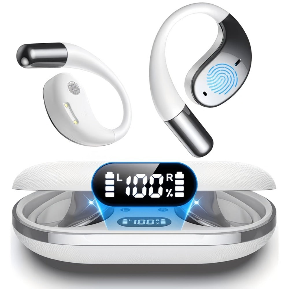 AI Language Translation Headphones Real-Time 156 Languages & Accents 3-in-1 Wireless Bluetooth Earbuds for Travel Business Learning iOS Android Compatible Bluetooth 5.4