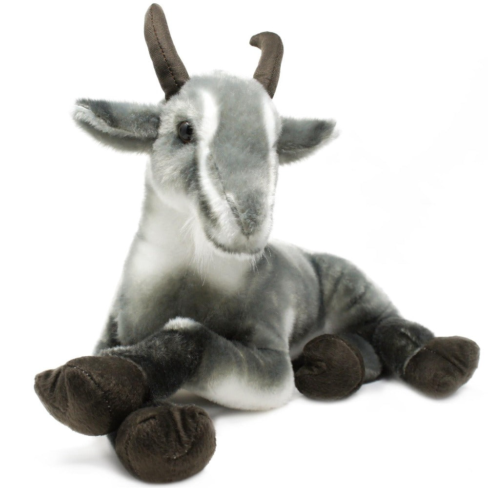 Stuffed Animal Pygmy Goat Plush 18 Inch – Patrick the Pygmy Goat Soft Cuddly Toy by Viahart, CPSIA Safe, Perfect Birthday Gift for Kids & Farm Animal Lovers