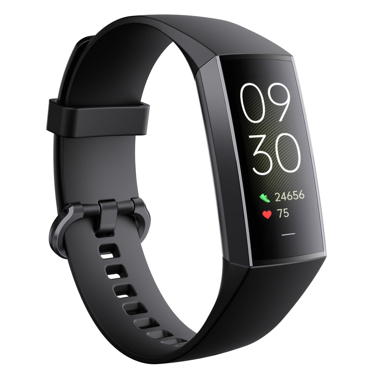 AMOLED Smart Band 1.1" Always-On Display, 14-Day Battery Life, 25 Sport Modes, Heart Rate & Sleep Tracker, 100+ Watch Faces, Ultra-Thin Fitness Watch, Weather & Music Control – For Men & Women