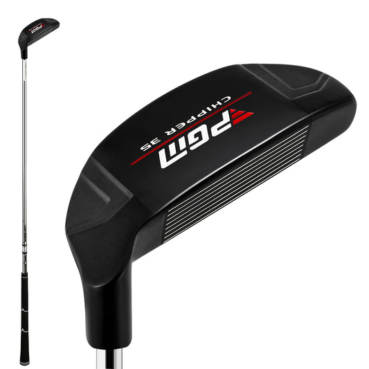Golf Chipper Club with Stainless Steel Head, Regular-Flex Steel Shaft, 35° or 43° Loft