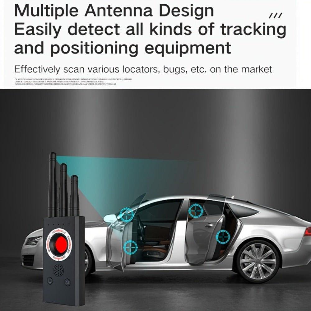 Portable Privacy Scanner Rechargeable – Detects Hidden Cameras, Infrared Wireless Cameras & USB Charging Bugs, No Wireless Signal Transmission, Passive Detection for Travel, Hotel & Home Security