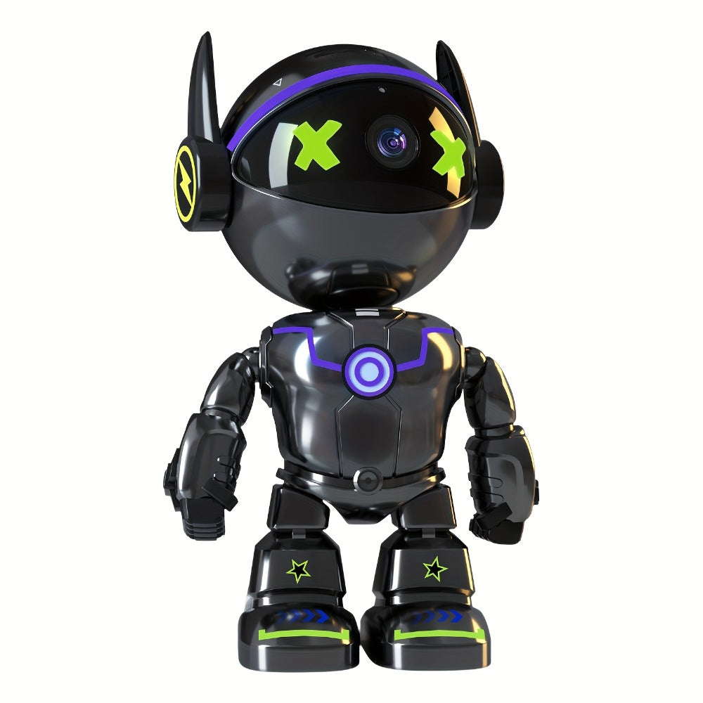 Pet & Baby Camera Monitor Indoor 4MP QHD Robot Camera – 360° Panoramic Night Vision, Motion Detection Alerts, Two-Way Audio, Dual Band 5G & 2.4GHz WiFi, Alexa Compatible, Dog Cat Camera with App