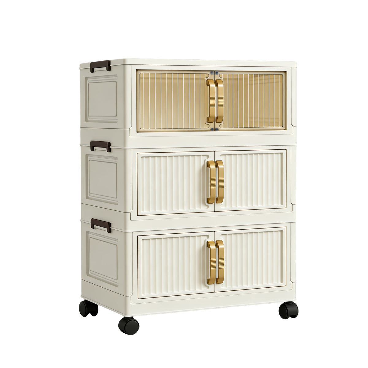 Shoe Cabinet Entryway Organizer – Multi-Functional Foldable Storage Cabinet 3/5 Tier Large Capacity | Space-Saving Closet Organizer for Entrance, Corridor, Bedroom & Living Room | Sturdy & Easy Setup