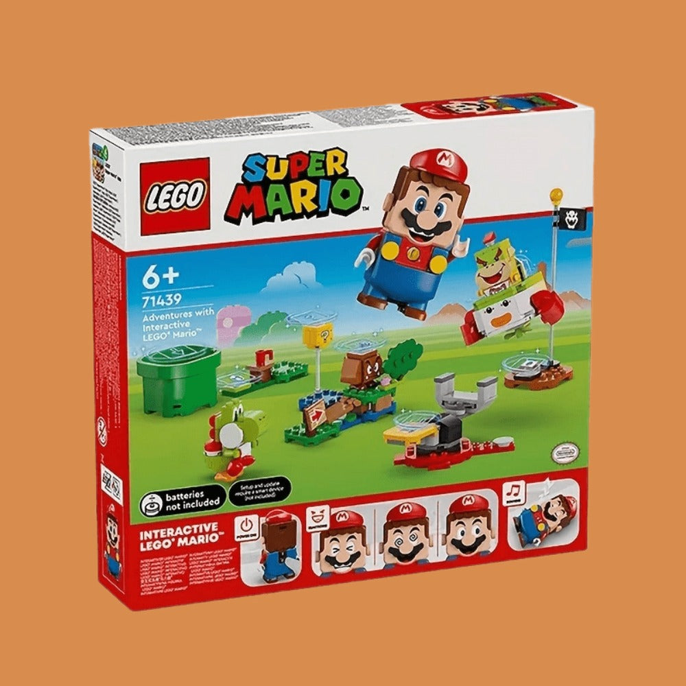 LEGO Super Mario 71439 Adventures with Interactive LEGO Mario Starter Course, 218 Pcs