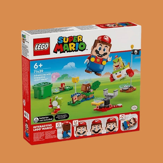 LEGO Super Mario 71439 Adventures with Interactive LEGO Mario Starter Course, 218 Pcs