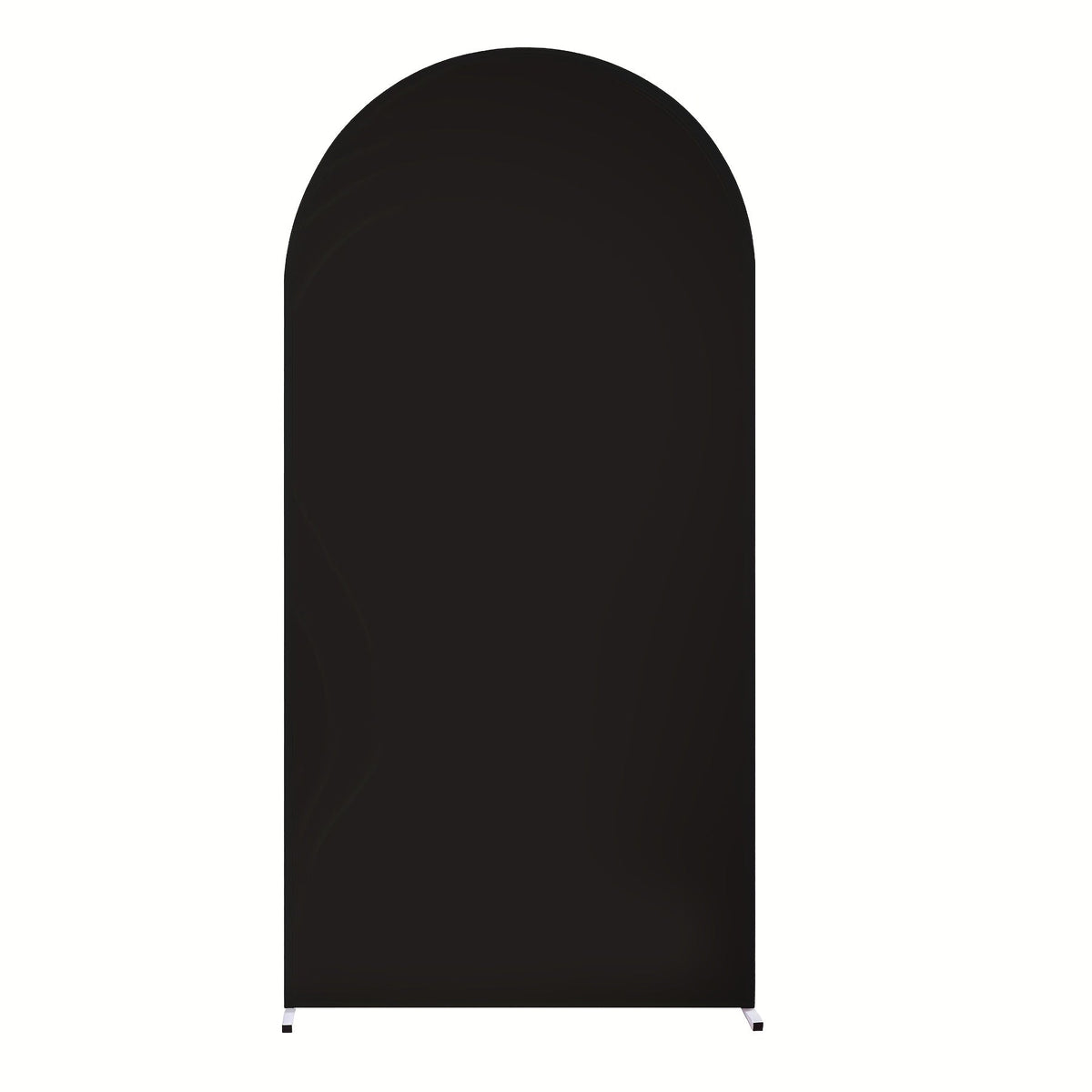Wedding Arch Cover 6ft Polyester Fitted Round Top Backdrop Cover, Wrinkle-Free Machine Washable, for Wedding Ceremony Birthday Party Gender Reveal Banquet Decoration, 9 Colors Available
