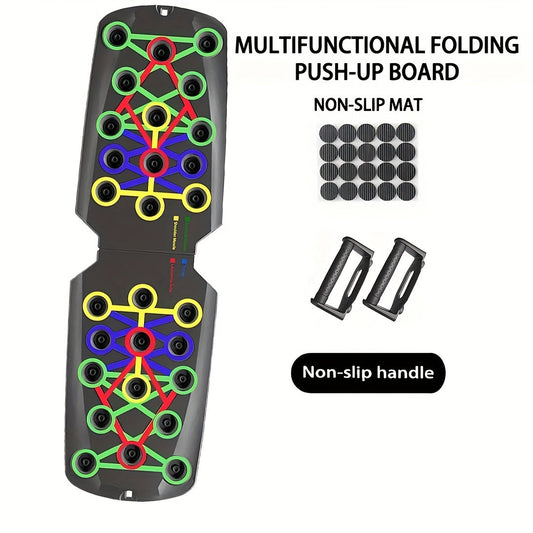 Push-Up Board with Color-Coded Grip Positions for Home Workouts, Multiple Model and Combo Options