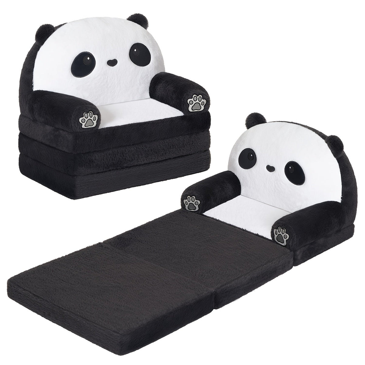 Kids Sofa Chair shown in the Pandas option