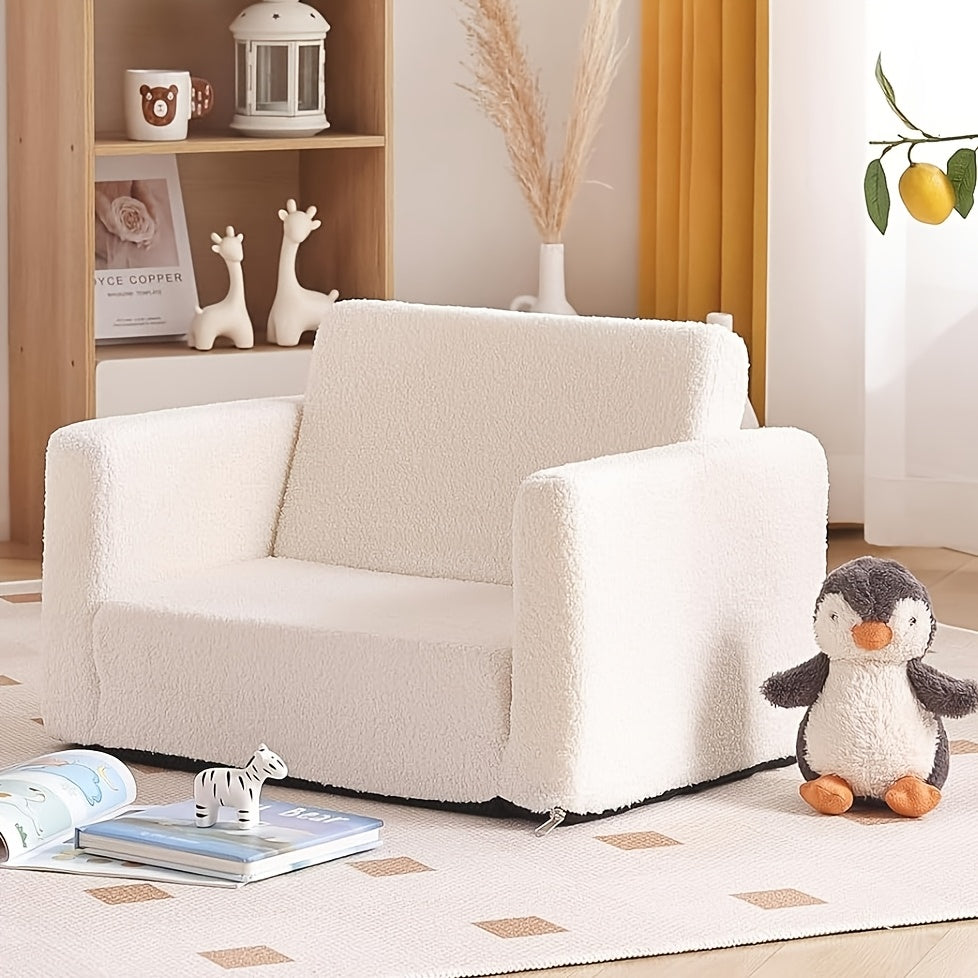 Kids Sofa Chair shown in the Beige, 708.66inch+ option