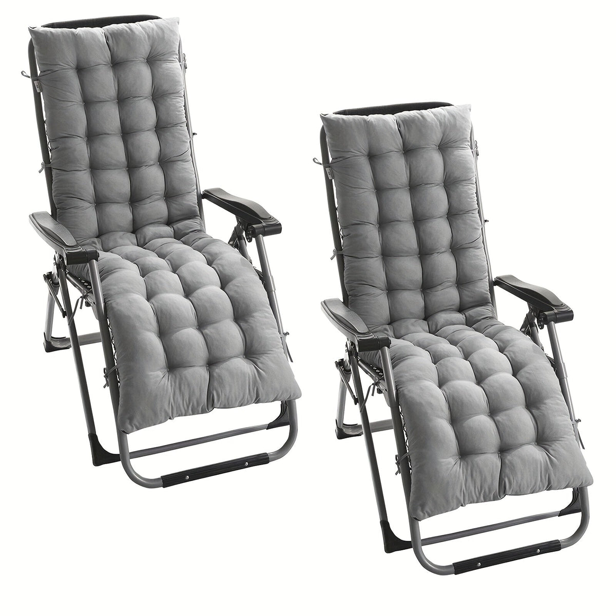 Outdoor Cushion shown in the Gray, 49 X 19 In option