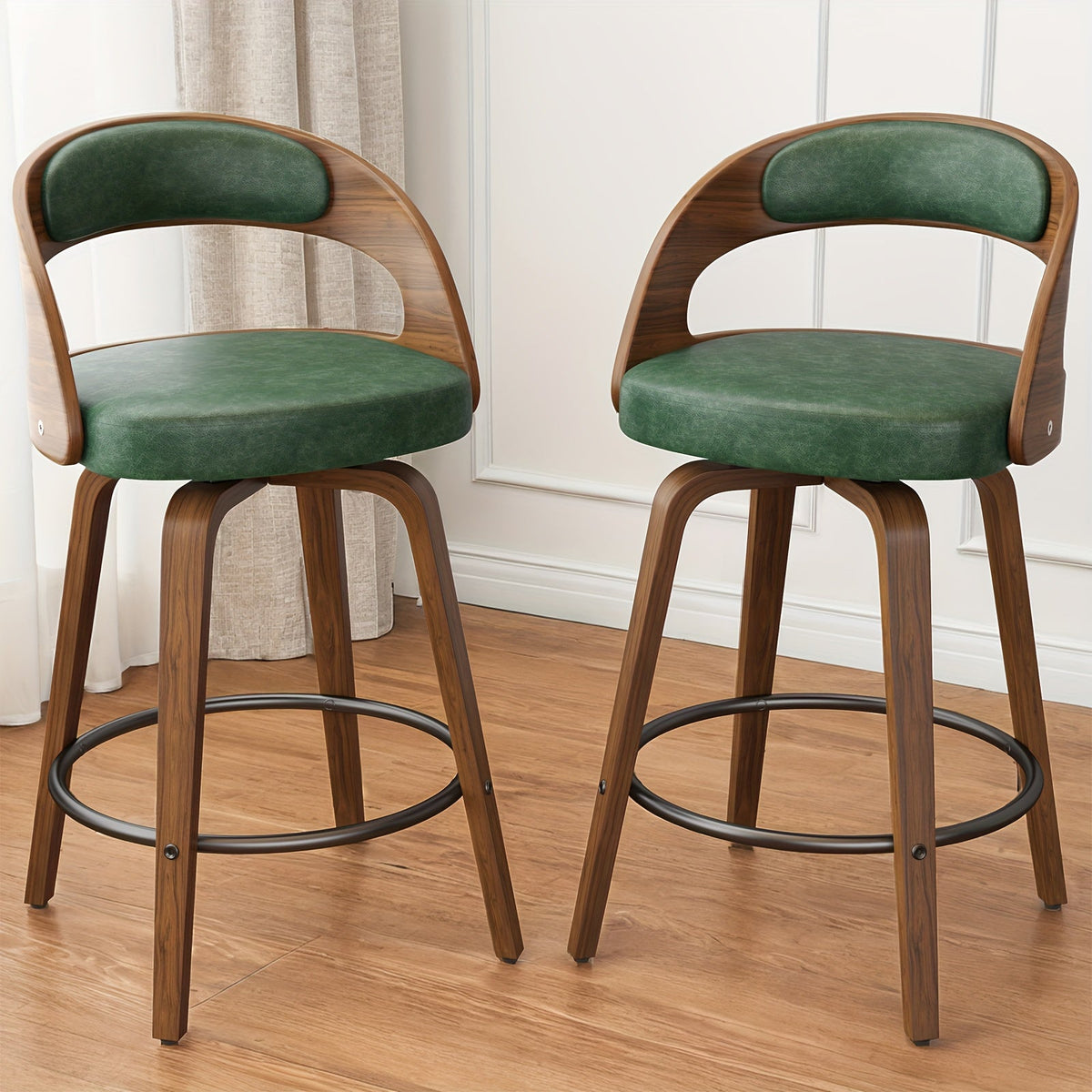Bar Stools shown in the Green option