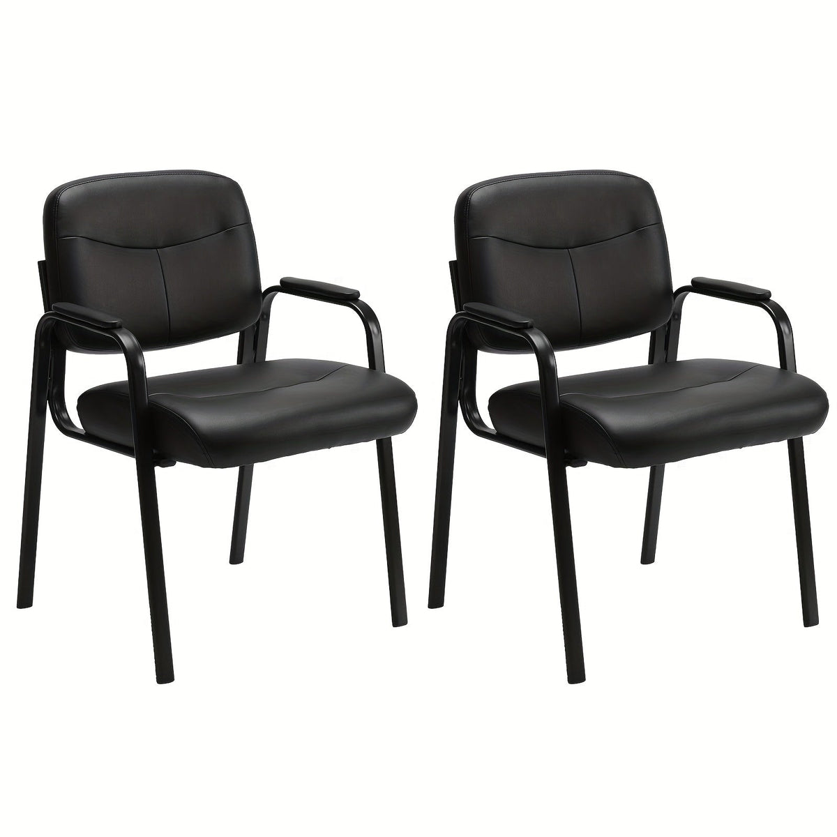 Guest Chair shown in the Black option