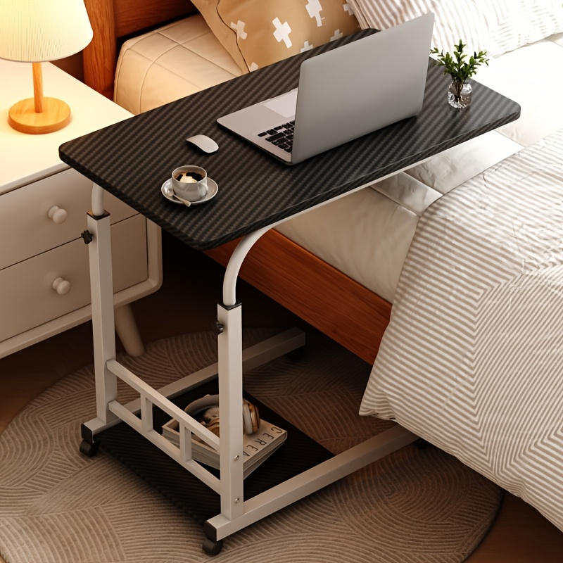 Bedside Table with Wheels Adjustable Height – Multi-Style Nursing Care Table for Elderly & Patients | Single & 3-Tier Rolling Overbed Dining Table, Home Medical Convalescent Furniture, 13 Styles
