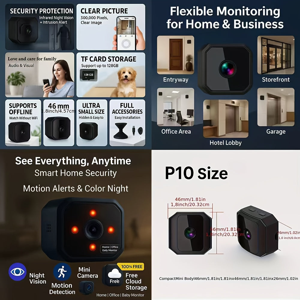 Wireless Security Camera System with Video Doorbell, Indoor Outdoor Surveillance, Long Battery Life, Two-Way Audio, Night Vision, Motion Detection, Smart App Control for Home Apartment Front Door
