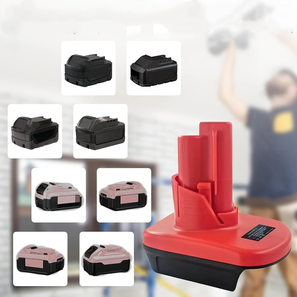 Battery Adapter Converter for Dewalt 20V & 18V Red Tools Li-ion Battery to 12V Power Tool Replacement – Lithium Ion Compatible Adapter