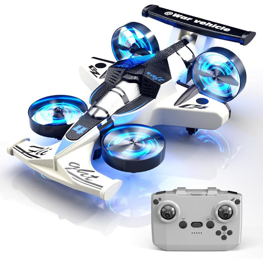 RC Flying Car and Drone Combo, 2-in-1 Remote Control Toy in Three Colors