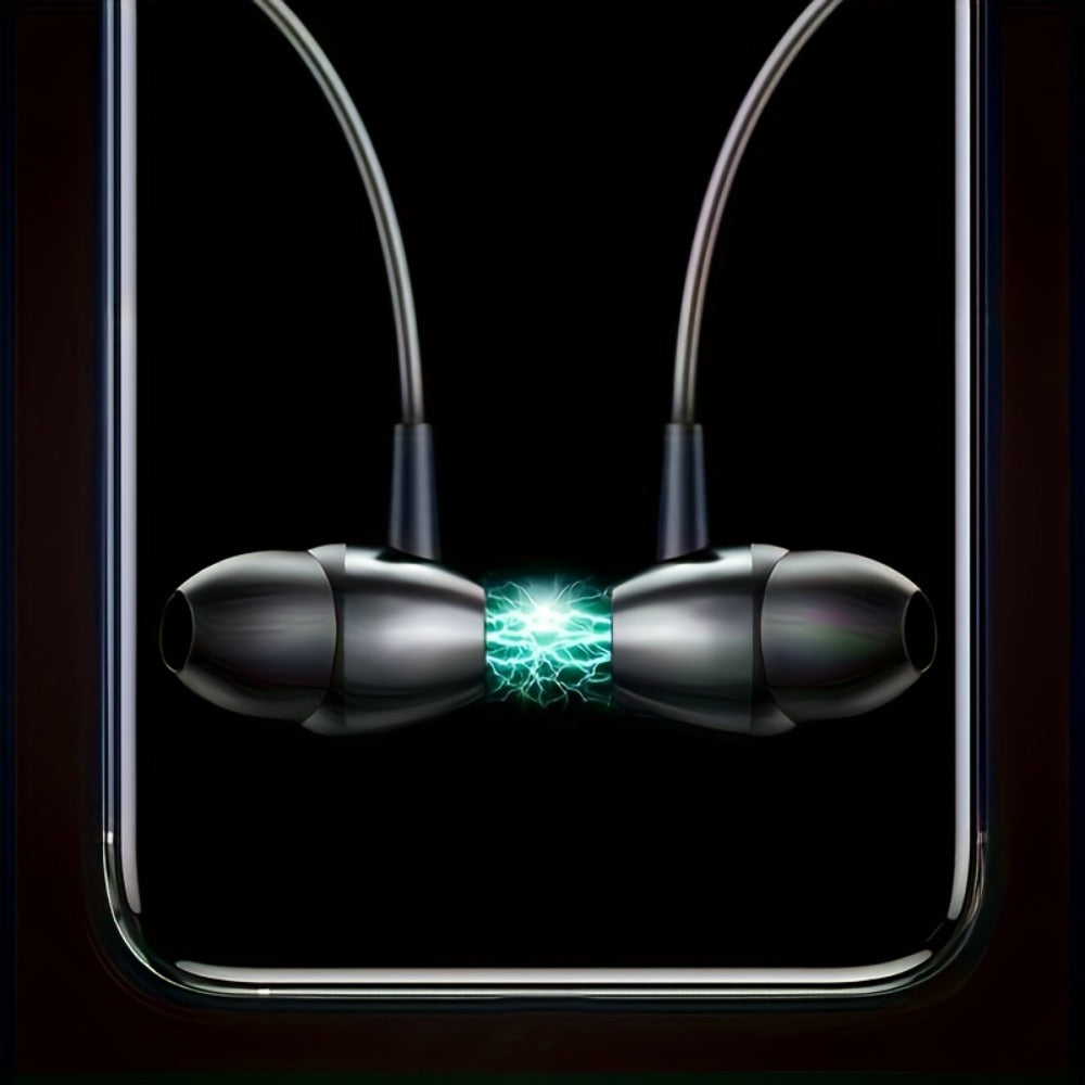 Neckband Magnetic Wireless Earbuds 20H Playtime 230mAh In-Ear Noise Canceling Sports Headphones with Mic Pluggable Memory Card Long Standby for Running Gym Workout Travel