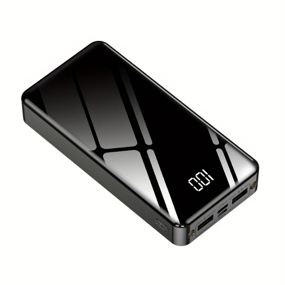 100000mAh Power Bank 22.5W Fast Charging Portable Charger with LED Display & Flashlight – High Capacity 30000mAh Battery Pack for iPhone Android Samsung Tablet Camping Outdoor Travel Emergency