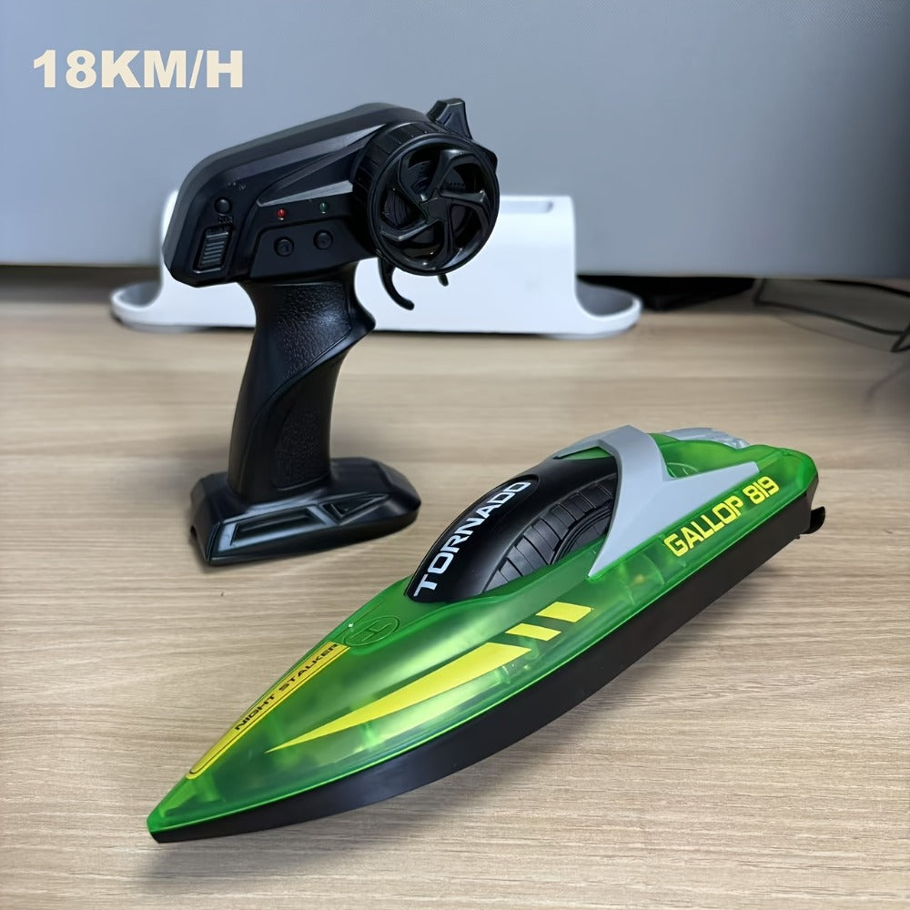 25 km/h RC Speedboat with Self-Righting and Night Light