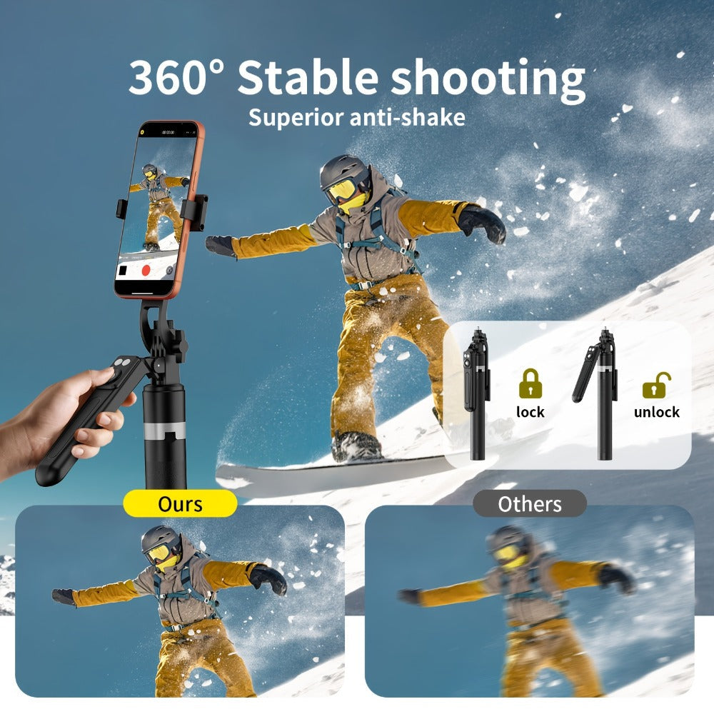 67 Inch Selfie Stick Tripod with Dual Fill Lights & Wireless Remote – GoPro 1/4 Mount 2-in-1 Extendable Phone Holder for iPhone Android Camera, TikTok YouTube Live Streaming Travel Vlogging Photography
