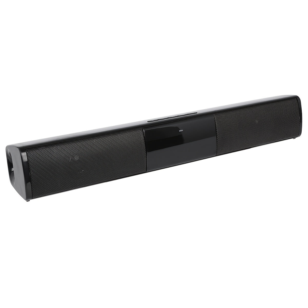13-Inch Wireless TV Soundbar Speaker with Surround Sound, Bluetooth TWS Stereo Pairing, TF AUX FM USB Inputs, Easy Setup for Smart TV, PC, Projector – Home Theater Sound Bar for Movies, Gaming & Holiday Entertaining