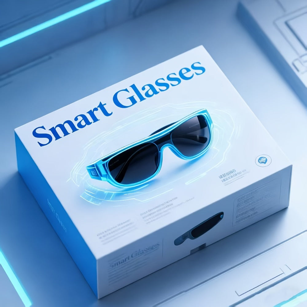 Photochromic Smart Sunglasses AI Real-Time Translation - Bluetooth Music & Calling, Conference Simultaneous Interpreter, Video Recording, Color-Changing Lenses, Advanced & Standard Styles 2026